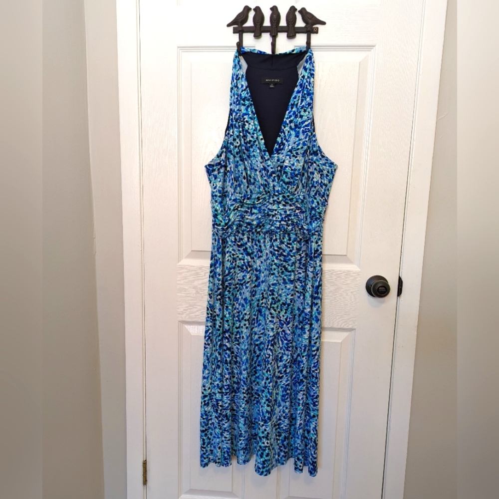Halter cocktail dress